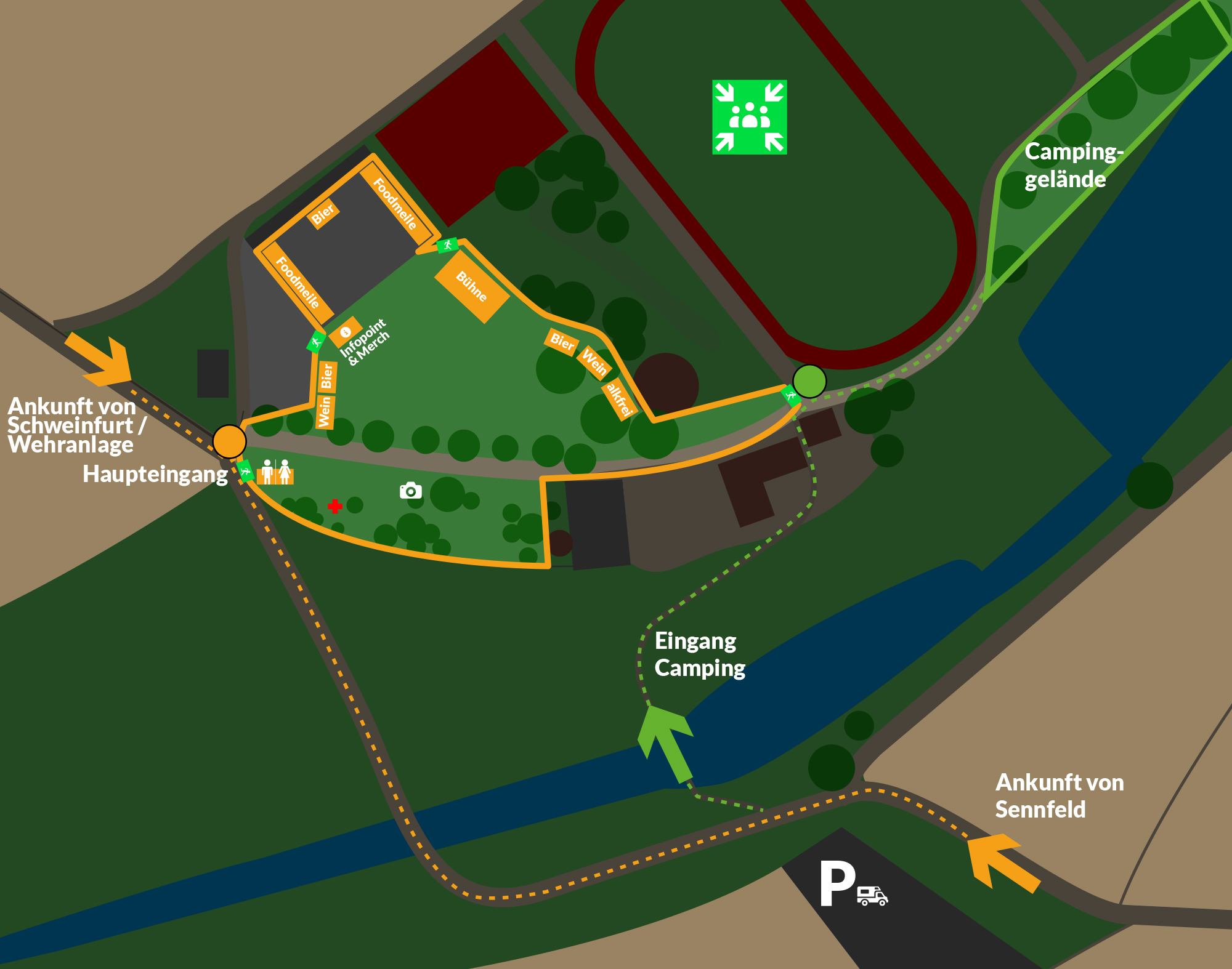Festivalgelände